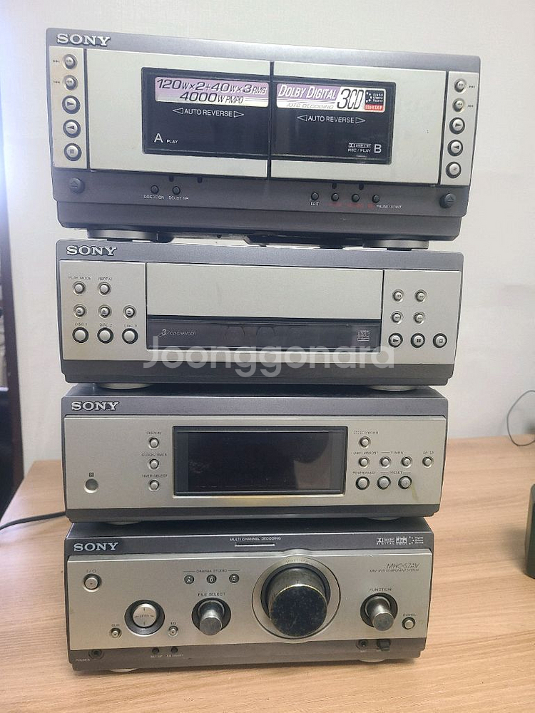 소니오디오(MHC-S7AV) 부품용--0