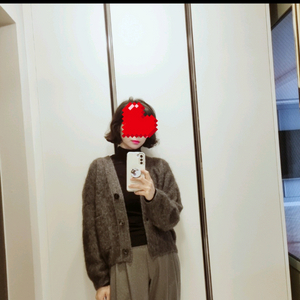 시스템알파카가디건
