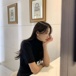 오브제스트 울 100 니트+가디건 세트 블랙