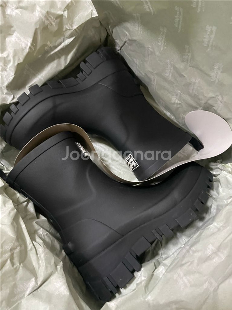 락피쉬 레인부츠 장화 블랙 235--0