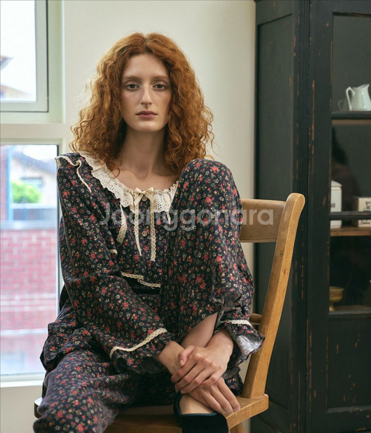 울랄라 파자마 디어 투피스 잠옷--3