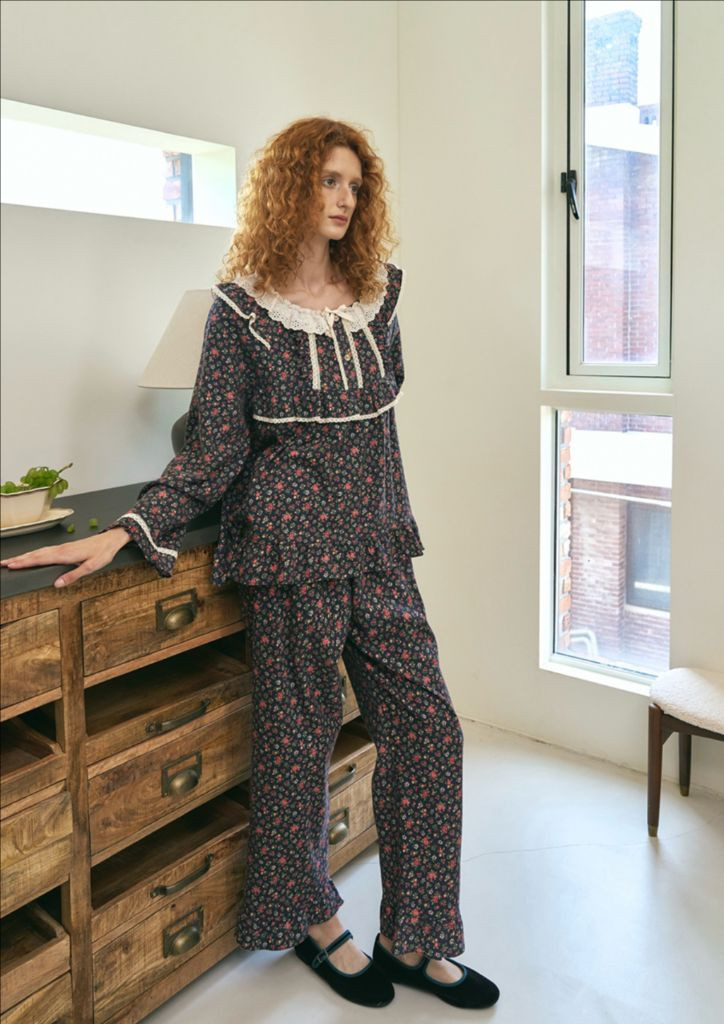 울랄라 파자마 디어 투피스 잠옷--2