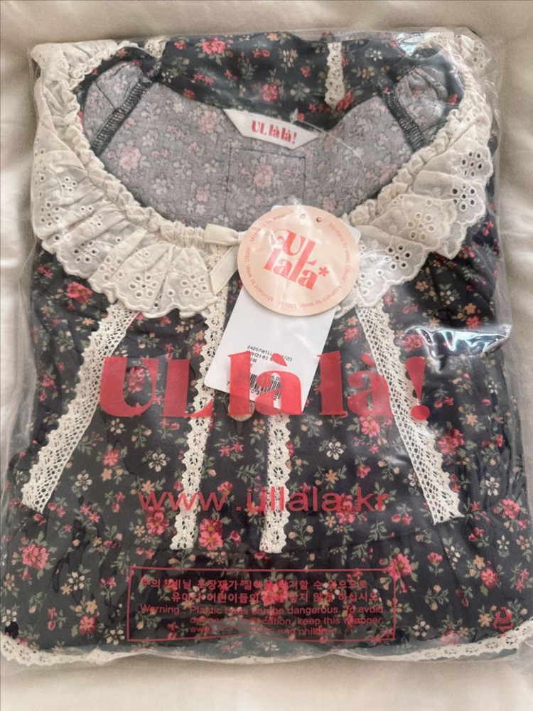 울랄라 파자마 디어 투피스 잠옷--7