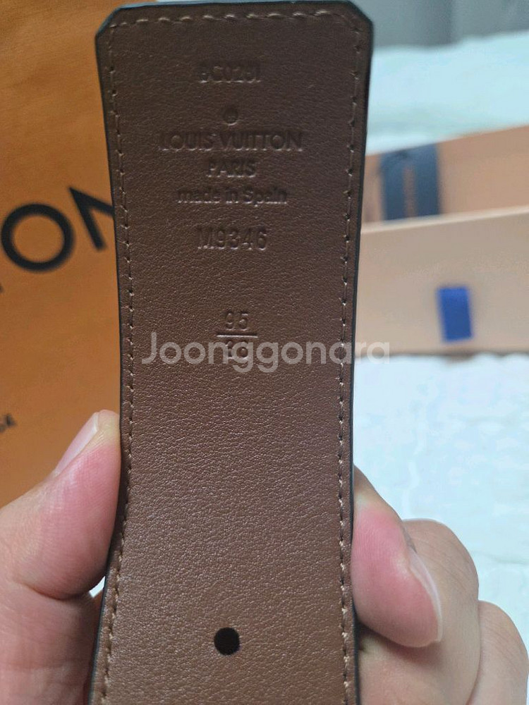 루이비통 남성벨트 정품--2