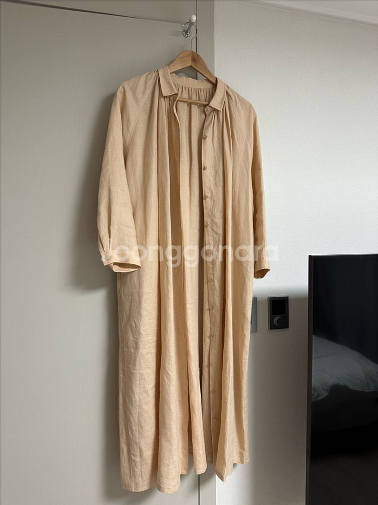 유노이아 모네드레스 베이지--0