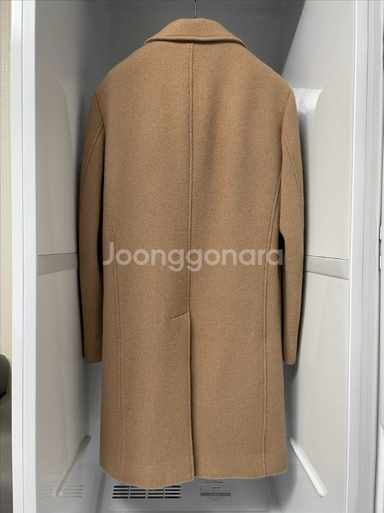 타임옴므 카멜&캐시미어 베이지 코트 95사이즈--1