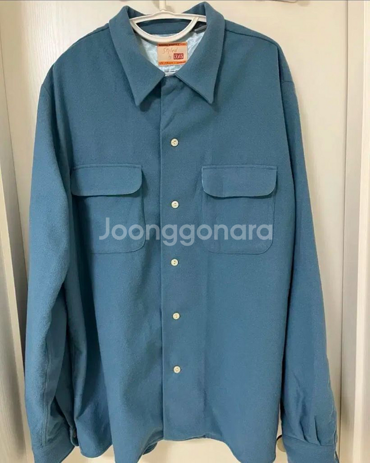 (새상품) LVC 리바이스 울 블루종 셔츠 L--1