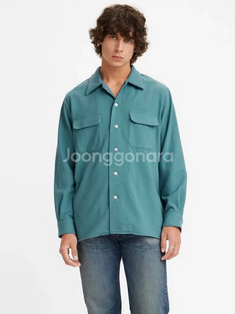 (새상품) LVC 리바이스 울 블루종 셔츠 L--0