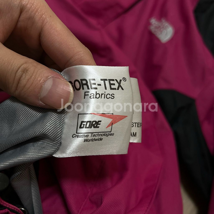 노스페이스 여성 써밋 고어텍스 바람막이 자켓 M/95--6