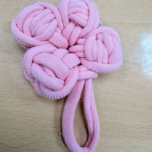 양말목 네이클로버 키링