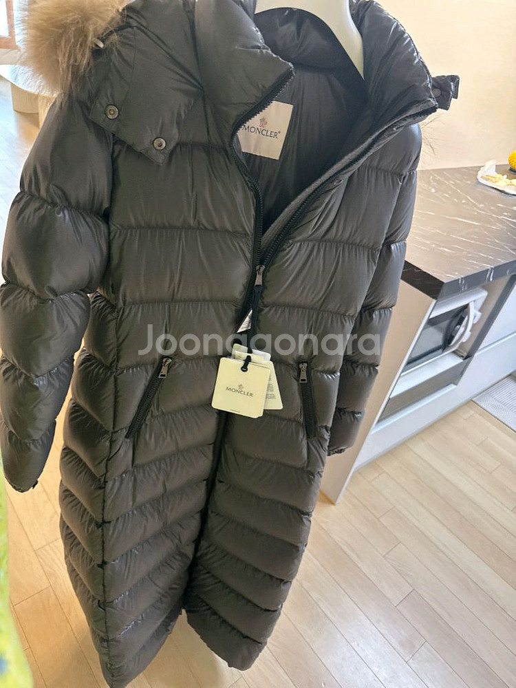 몽클레어 허드슨 롱패딩--1