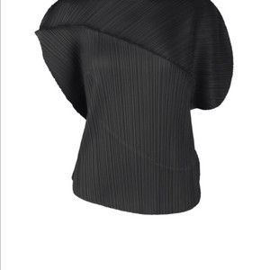 플리츠플리즈 피너츠탑 블랙