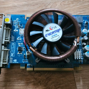 엔비디아 에버탑 7600GT pcie 그래픽카드 gpu