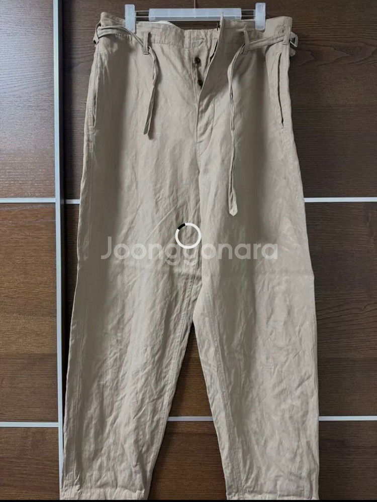 [국내정품] 르메르 셋업 블루종 팬츠 베이지 50/48--4