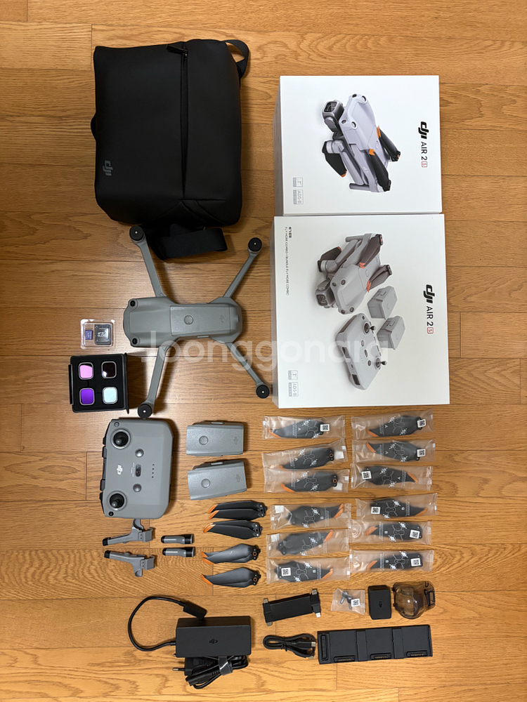DJI Air 2S 플라이모어 콤보 드론 풀세트--0