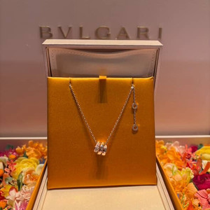 불가리 세르펜티 바이퍼 로즈골드 목걸이