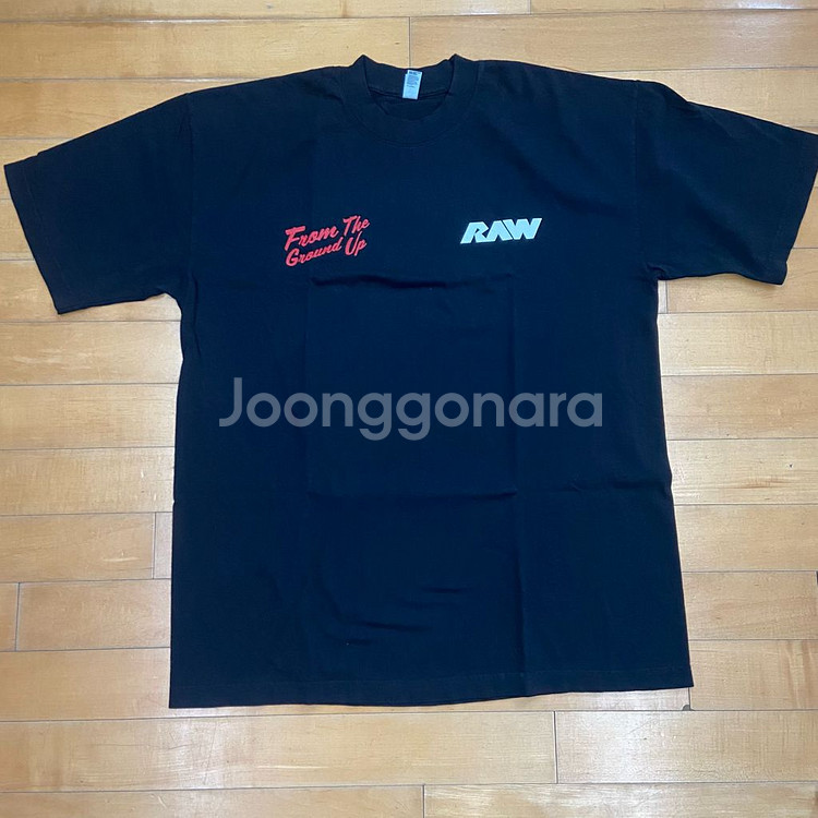 RAW Nutrition 면 티셔츠 L 새상품--0