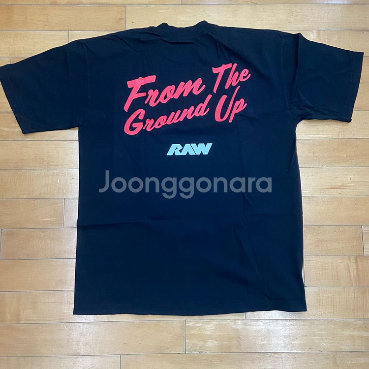 RAW Nutrition 면 티셔츠 L 새상품--1