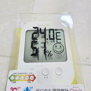 드레텍 디지털 온도계 습도계, 온습도계