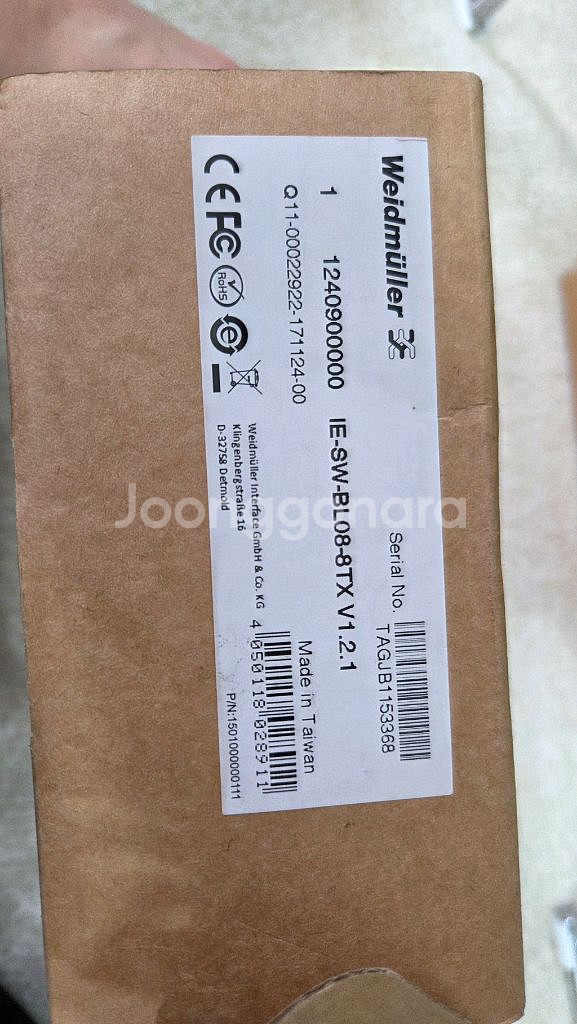 Weidmuller IE-SW-BL08-8TX--1