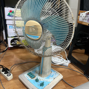 한일 오래된 골동품 선풍기 레트로 빈티지 인테리어 소품