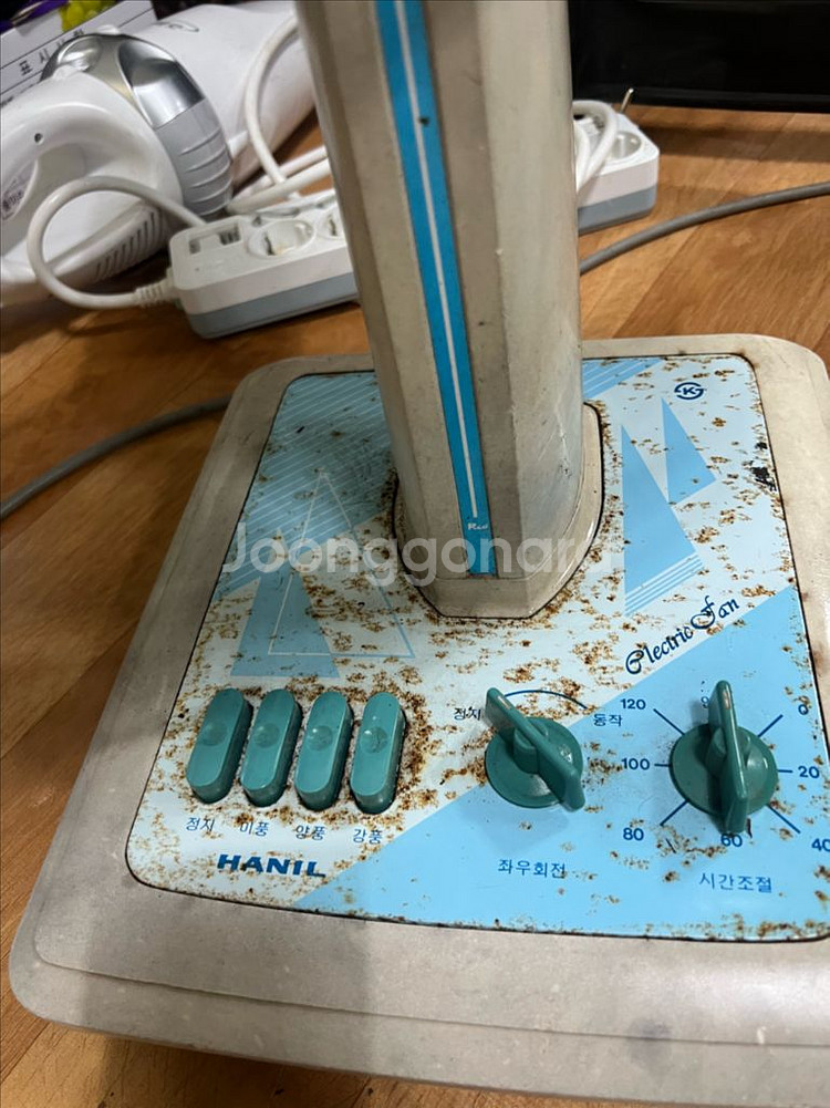 한일 오래된 골동품 선풍기 레트로 빈티지 인테리어 소품--2