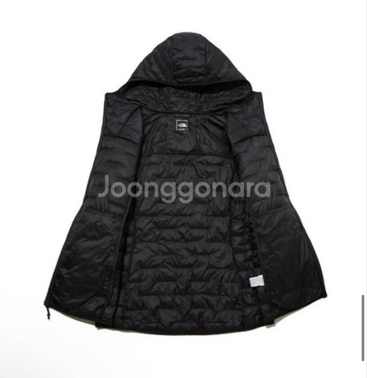 [여성 XL] 노스페이스 엑티브 웜스 경량패딩(블랙)--2