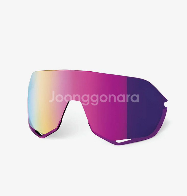 100% 백퍼센트 S2 교체용 미러 렌즈 퍼플 보라--0