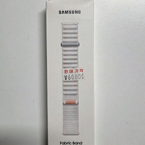 갤럭시 워치4~7 전용 정품 패브릭 스트랩 팝니다.