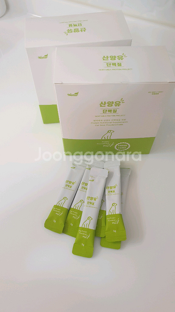 강아지 분유 Natur 산양유 30포x3박스--1