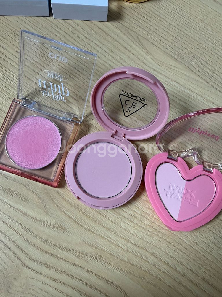 로드샵 블러셔 6종 일괄( 릴리바이레드 클리오 3ce--5