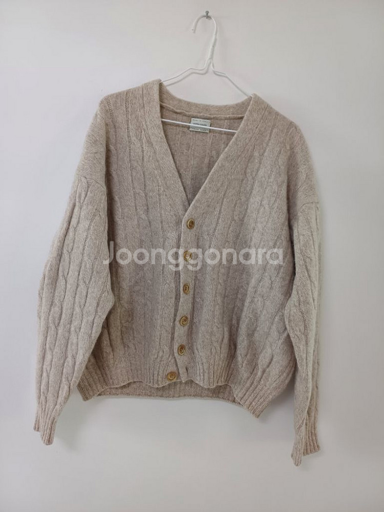 베네통 울.앙고라 토끼털 가디건(오버핏100)--0