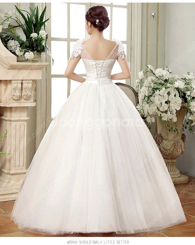 셀프 스냅 웨딩 드레스--1