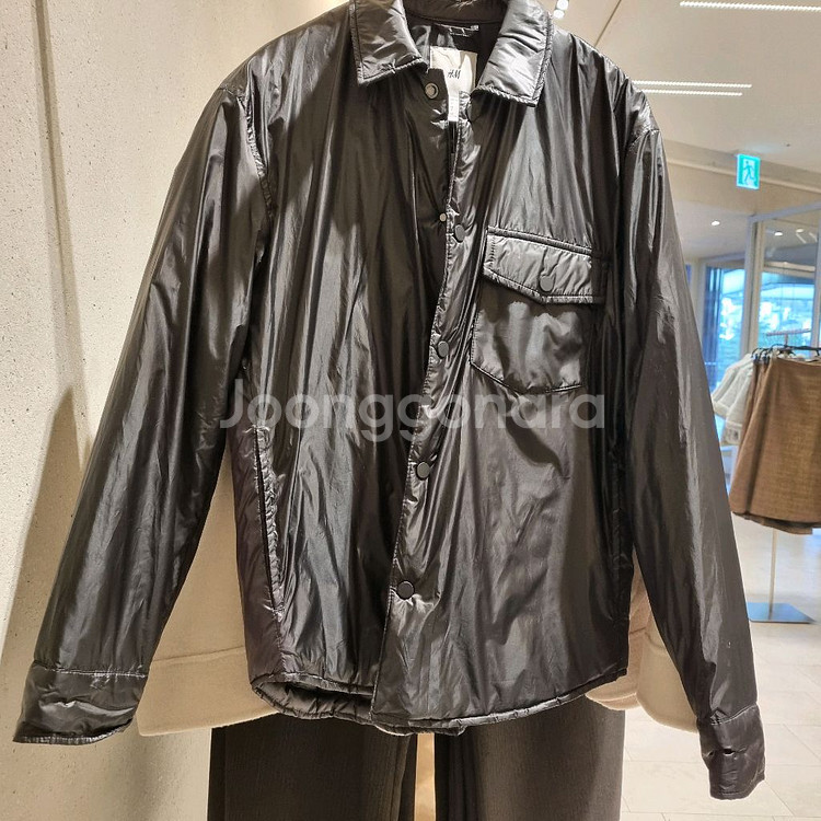 H&M 간절기 자켓 경량패딩재킷//무신사 지그재그--5