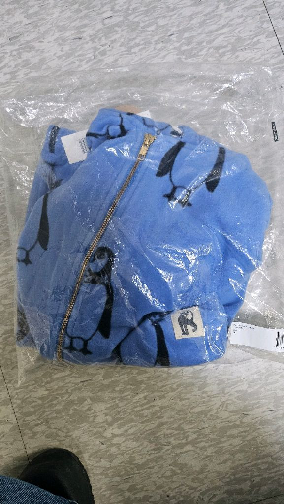 미니로디니 펭귄 후리스 오버롤 74--1