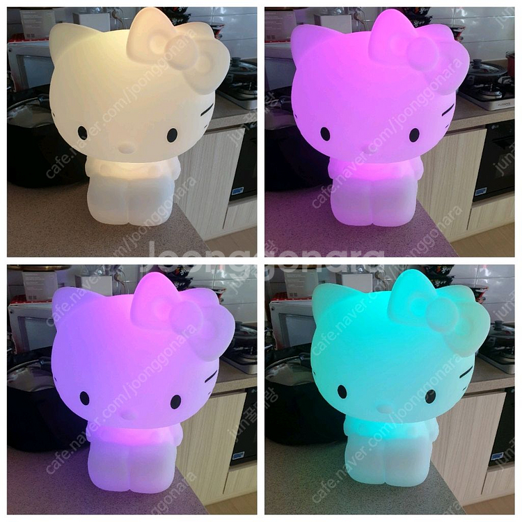 헬로키티 대형 무드등 인테리어소품 무드등 LED--6
