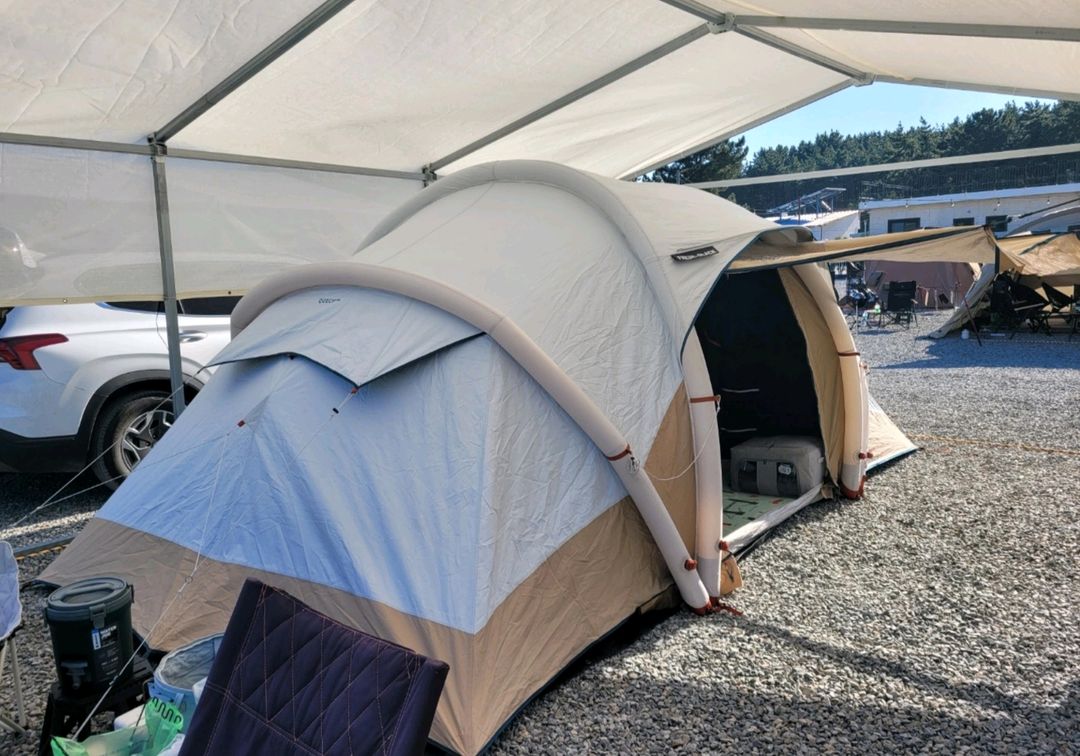 인천)데카트론 에어텐트 에어세컨즈4.2