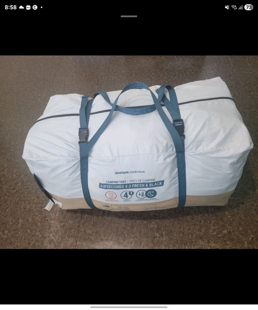 인천)데카트론 에어텐트 에어세컨즈4.2