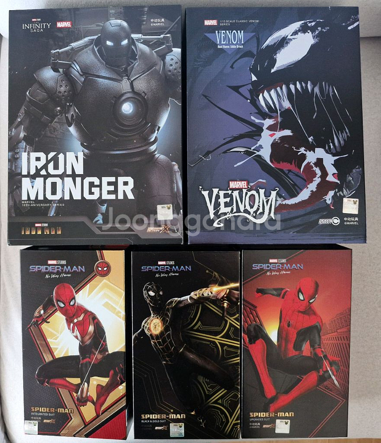 zd toys 아이언맨, 스파이더맨, 베놈, 몽거 등--2