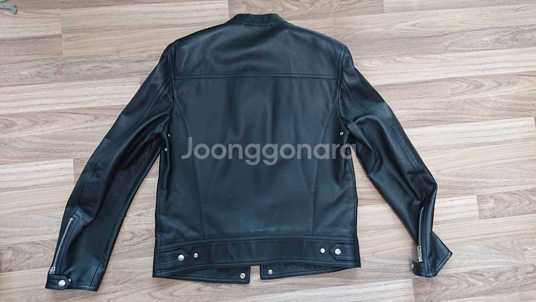버버리남자가죽자켓--2