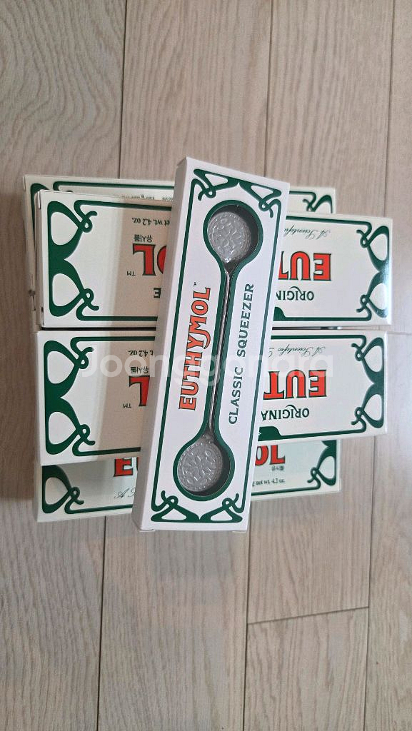 유시몰 치약 120g 5개 스쿼져 포함택포40000--1