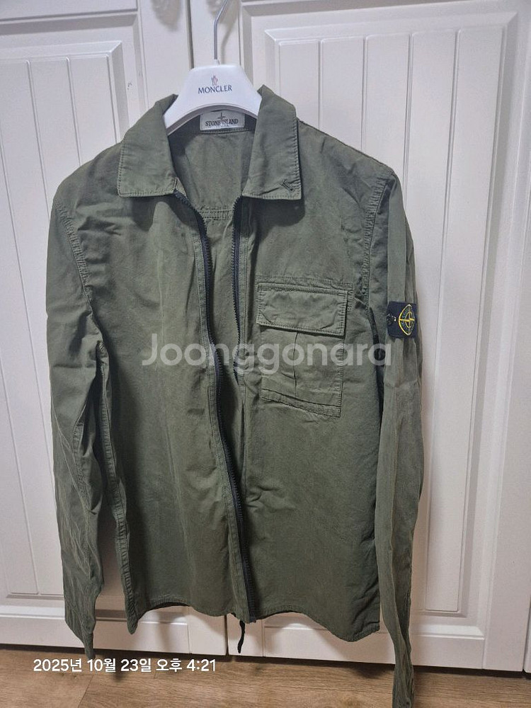 스톤아일랜드 집업셔츠(정품)--0