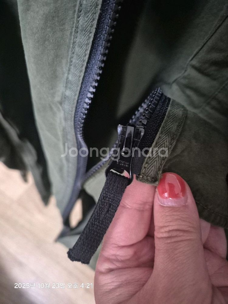 스톤아일랜드 집업셔츠(정품)--3