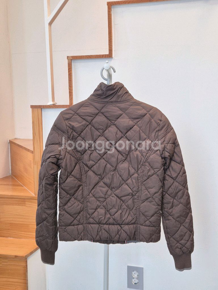 타미힐피거 브라운 퀄팅 자켓 패딩 점퍼 여성용--2