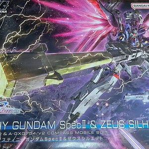 HG 데스티니 건담 스펙2 & 제우스 실루엣