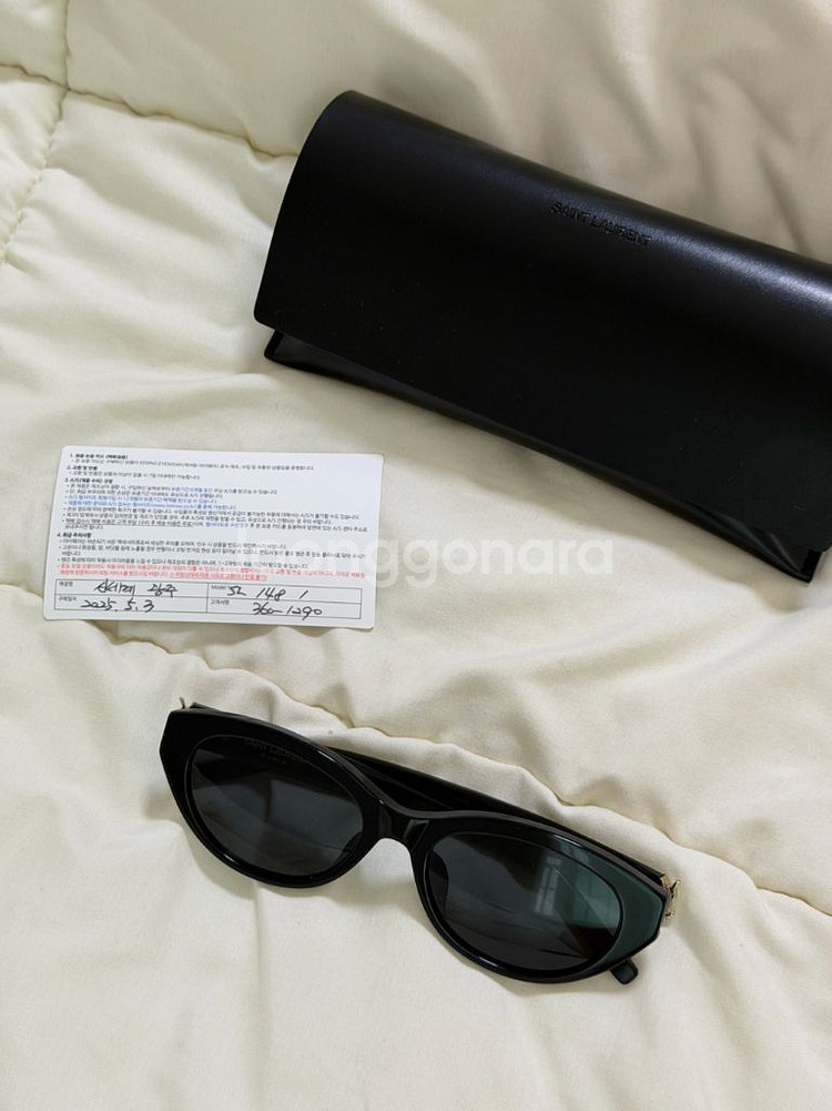 생로랑 선글라스 sl 148 블랙--0