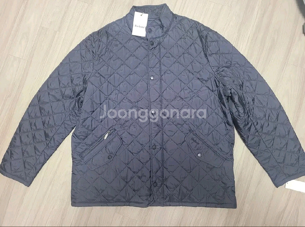 바버 플라이웨이트 첼시 퀄팅 자켓 네이비 xxl 새상품--0