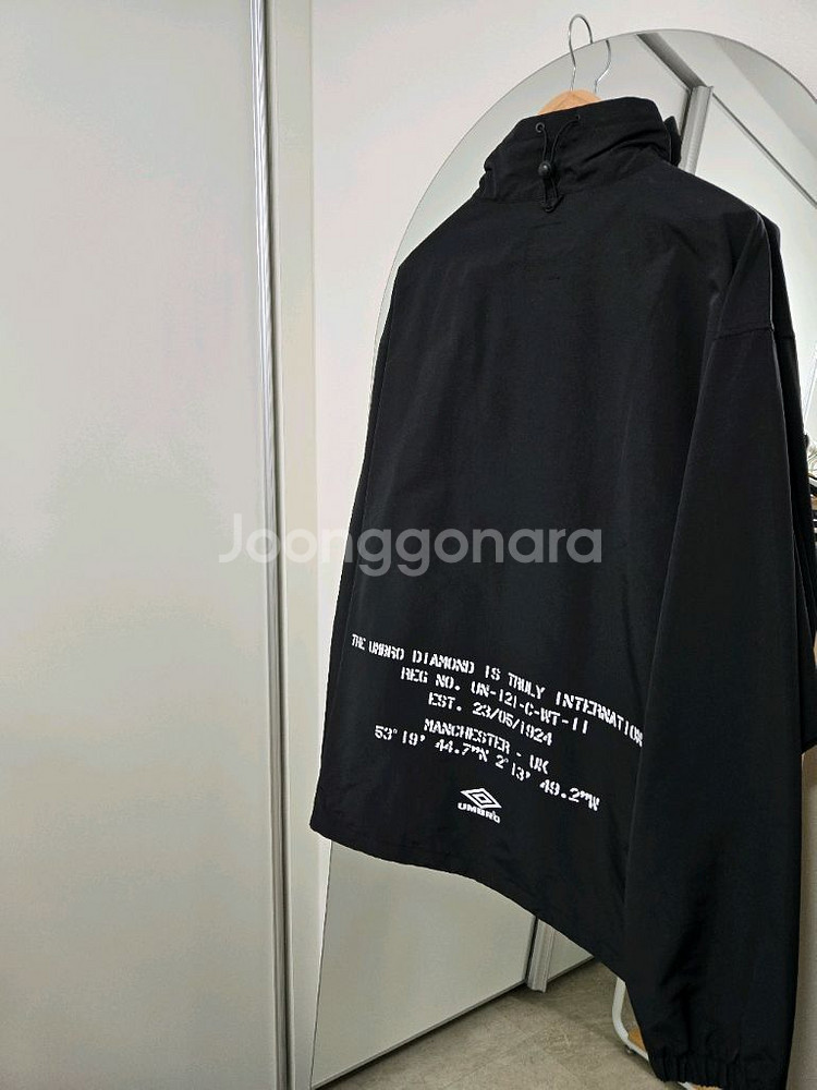 새상품) 엄브로 헤리티지 오버핏 아노락 에어포스 XL--1