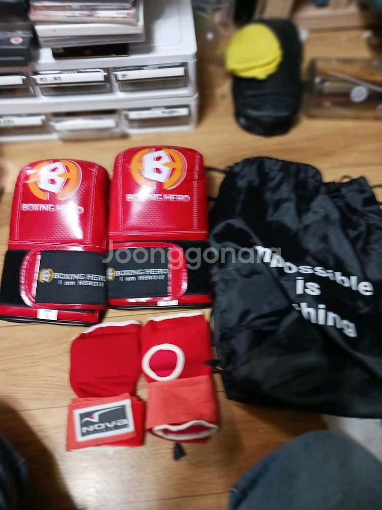 아동용 복싱 글로브 세트--0
