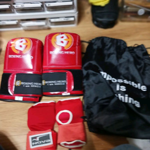 아동용 복싱 글로브 세트
